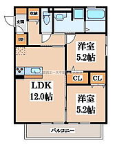 レスぺランスＡ棟  ｜ 大阪府東大阪市吉田4丁目（賃貸アパート2LDK・2階・56.60㎡） その2