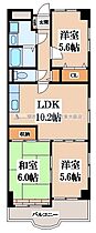 センターロイヤル  ｜ 大阪府東大阪市長田東1丁目（賃貸マンション3LDK・6階・60.02㎡） その2