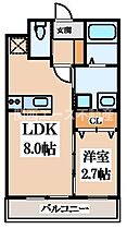 St・Residence南津の辺  ｜ 大阪府大東市南津の辺町（賃貸マンション1LDK・4階・26.23㎡） その2