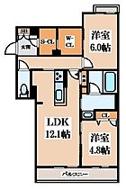 Sha Maison ゆたか  ｜ 大阪府東大阪市玉串町東1丁目（賃貸アパート2LDK・2階・61.74㎡） その2