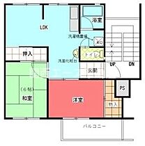 大阪府堺市南区茶山台2丁（賃貸マンション2LDK・4階・44.98㎡） その2