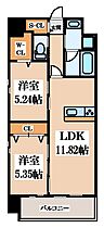 グランパセオサウス  ｜ 大阪府東大阪市長栄寺（賃貸マンション2LDK・2階・54.00㎡） その2