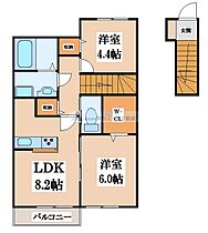 メゾン池島  ｜ 大阪府東大阪市池島町3丁目（賃貸アパート2LDK・2階・52.99㎡） その2