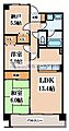 アルブル新石切5階8.4万円