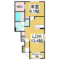 長野県茅野市玉川（賃貸アパート1LDK・1階・50.49㎡） その2