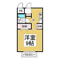 関マンション  ｜ 長野県諏訪郡下諏訪町東赤砂（賃貸マンション1K・3階・28.75㎡） その2