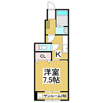 マーベラス　ヨシ  ｜ 長野県諏訪市湖岸通り5丁目（賃貸アパート1K・1階・30.96㎡） その2