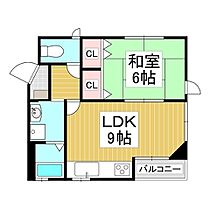 アプルハイツ南  ｜ 長野県岡谷市川岸中2丁目（賃貸アパート1LDK・3階・39.00㎡） その2