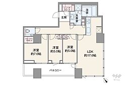 間取図画像 3LDK