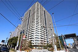 プライムパークス品川シーサイドザタワーの外観(南西側から)