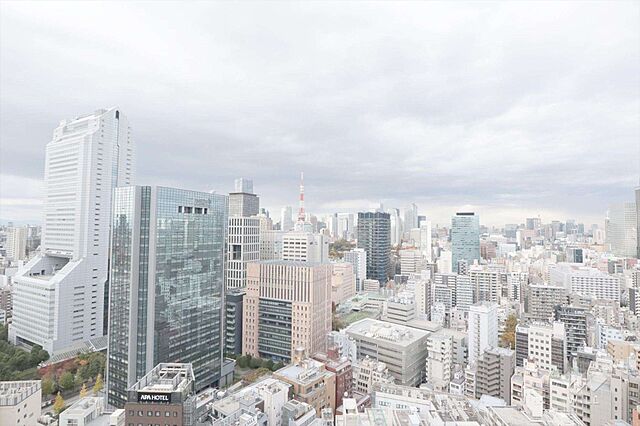 バルコニー カテリーナ三田タワースイート 28階/-