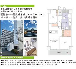 ニューライフ品川 2LDKの間取図画像