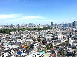 バルコニーからの眺め（西方向）