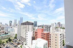バルコニーからの眺め（北方向）