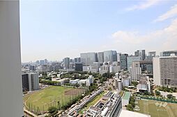 北西側バルコニーからの眺め（南西方向）