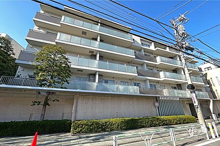 南平台ハウスの外観(南東側から)