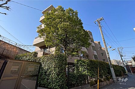 クリオ恵比寿弐番館の外観(南西側から)