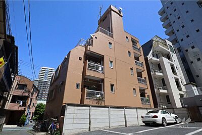 外観：ライオンズマンション目黒第2の外観(南西側から)