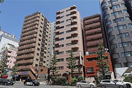 コンド恵比寿の外観(南東側から)