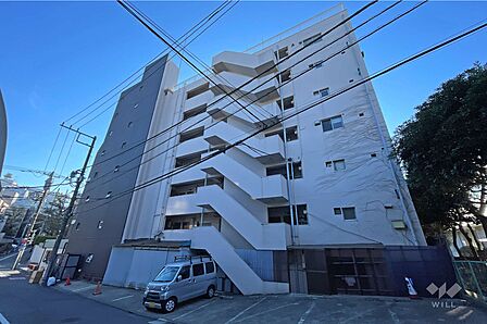 原宿第2コーポの外観(北西側から)