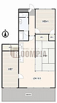 チュリス穂積 1103 ｜ 岐阜県瑞穂市本田（賃貸マンション3LDK・11階・73.00㎡） その2