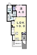 サラフィーネ 103 ｜ 岐阜県岐阜市六条大溝１丁目（賃貸アパート1LDK・1階・32.44㎡） その2