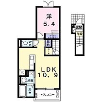 アクアコンフォートＡ 203 ｜ 岐阜県大垣市林町１丁目（賃貸アパート1LDK・2階・41.30㎡） その2