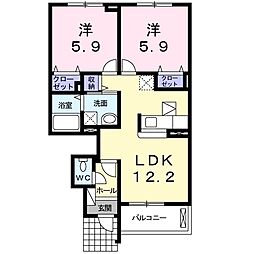 ウィンド・フィル II棟 1階