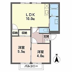 コート竹見ヶ丘 2階