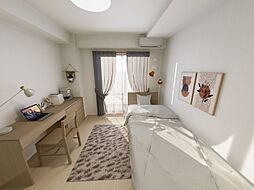 学生会館 Uni E‘meal 三重江戸橋[食事付き] 2階1Kのリビング/ダイニング