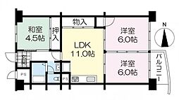 間取図画像 3LDK