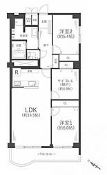 間取図画像 3LDK