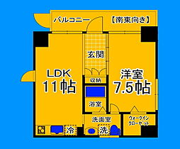 大阪府堺市堺区中安井町3丁（賃貸マンション1LDK・5階・42.96㎡） その2