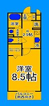 大阪府堺市堺区三宝町4丁（賃貸アパート1K・2階・29.17㎡） その2