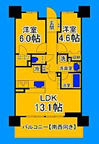 大阪府堺市堺区竜神橋町1丁（賃貸マンション2LDK・8階・53.49㎡） その2