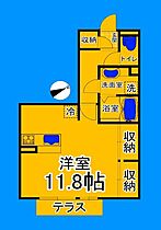 大阪府堺市堺区南三国ヶ丘町4丁（賃貸アパート1R・1階・35.32㎡） その2