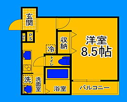 大阪府大阪市住之江区西住之江2丁目（賃貸アパート1K・2階・30.00㎡） その2