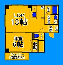 大阪府堺市堺区熊野町東4丁（賃貸マンション1LDK・2階・41.58㎡） その2