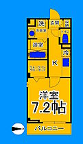 大阪府堺市堺区百舌鳥夕雲町1丁（賃貸マンション1K・3階・27.83㎡） その2