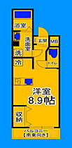 大阪府大阪市住吉区我孫子3丁目（賃貸マンション1R・2階・23.20㎡） その2