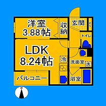 大阪府大阪市住吉区長居3丁目（賃貸アパート1LDK・1階・31.71㎡） その2