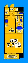 大阪府堺市北区中百舌鳥町2丁（賃貸マンション1K・8階・29.36㎡） その2