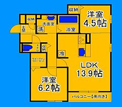 大阪府堺市堺区五月町（賃貸アパート2LDK・2階・59.75㎡） その2