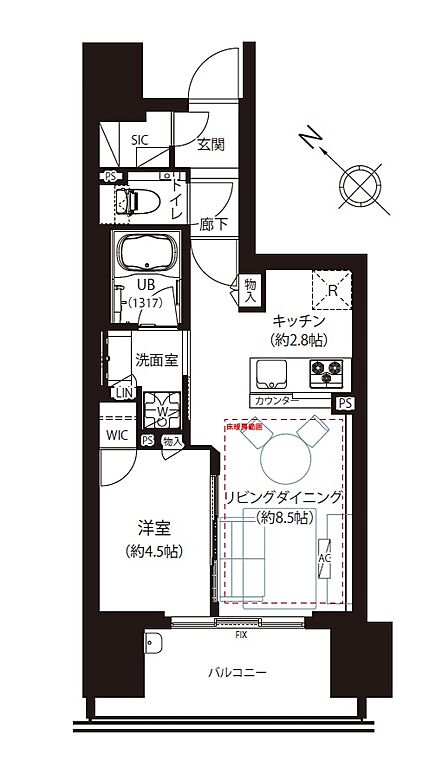 【間取り図】