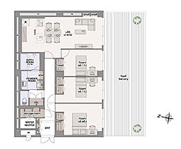 ネオハイツヴェルビュ 3LDKの間取図画像