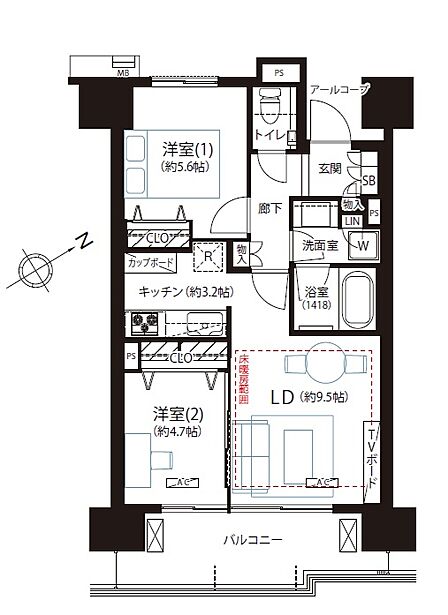 【間取り】