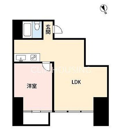 間取り ライオンズマンション八王子 2階/-