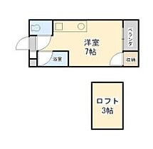 ロフトH&A 106 ｜ 福岡県久留米市上津町2192-270（賃貸アパート1R・2階・17.00㎡） その2