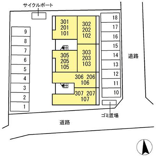 D-ROOM　FIRST　大善寺駅前 201｜福岡県久留米市大善寺大橋1丁目(賃貸アパート1LDK・2階・34.92㎡)の写真 その18