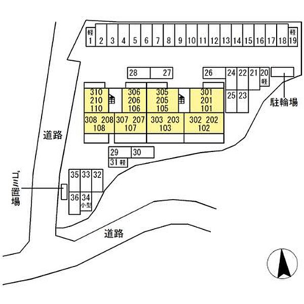 Augusta（オーガスタ） 106｜福岡県久留米市津福本町(賃貸アパート1LDK・1階・30.14㎡)の写真 その3